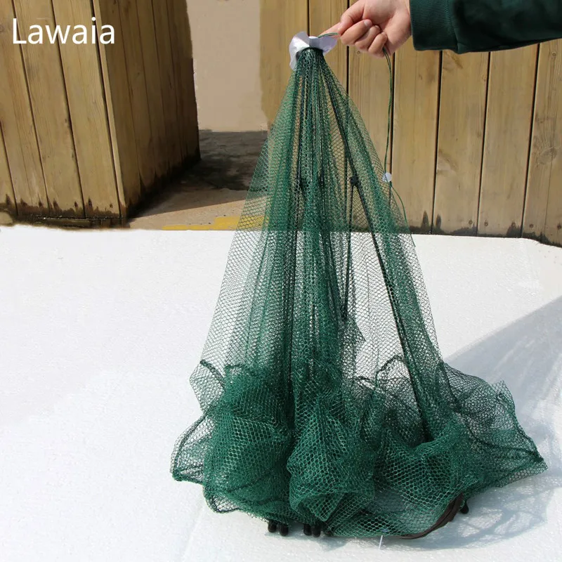 Lawaia 8 Hols Fishing Nets Network Folding Minnow Mesh Nylon Shrimp Trap Crayfish Net China Crab Trak Rubber Folding
Lawaia 8 Hols Fishing Nets Network Folding Minnow Mesh Nylon Shrimp Trap Crayfish Net China Crab Trak Rubber Folding