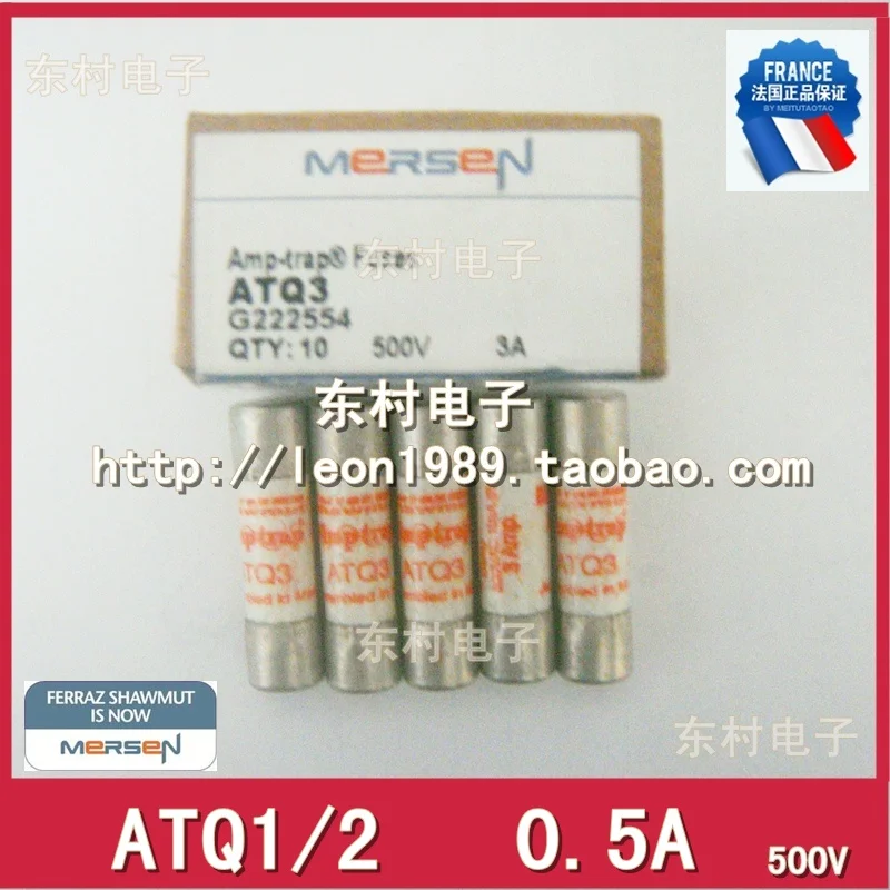 Французский предохранитель MERSEN FERRAZ AMP-TRAP предохранители ATQ1/2 0.5A 500V
Французский предохранитель MERSEN FERRAZ AMP-TRAP предохранители ATQ1/2 0.5A 500V