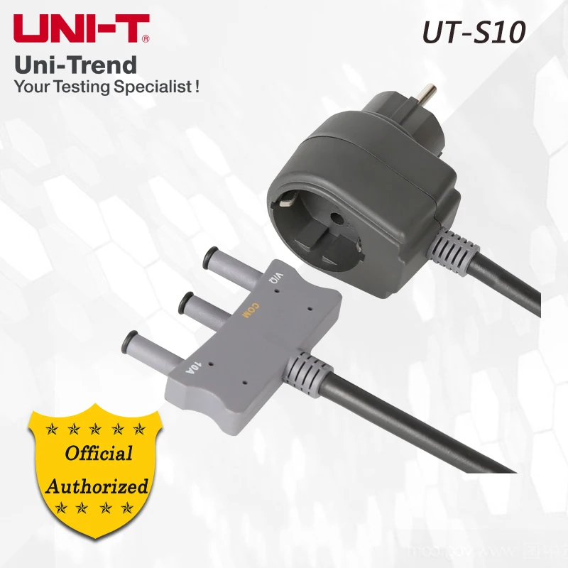 UNI-T UT-S10 Wattmeter adapter socket; UT71E dedicated 10A power conversion socket
UNI-T UT-S10 Wattmeter adapter socket; UT71E dedicated 10A power conversion socket