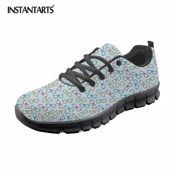 INSTANTARTS Chic Eyeglasses Pattern Casual Ladies Shoes Sneakers Shoes Woman Flats Summer Comfort Mesh Shoes for Female Leisure
INSTANTARTS Chic Eyeglasses Pattern Casual Ladies Shoes Sneakers Shoes Woman Flats Summer Comfort Mesh Shoes for Female Leisure