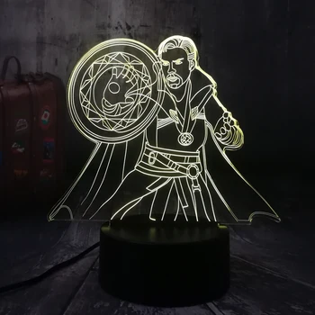 Marvel Legends Cool Doctor Strange Avengers Action Figures 3D RGB LED Night Light Desk Lamp Home Decor Christmas toys Kid Toys
Marvel Legends Cool Doctor Strange Avengers Action Figures 3D RGB LED Night Light Desk Lamp Home Decor Christmas toys Kid Toys