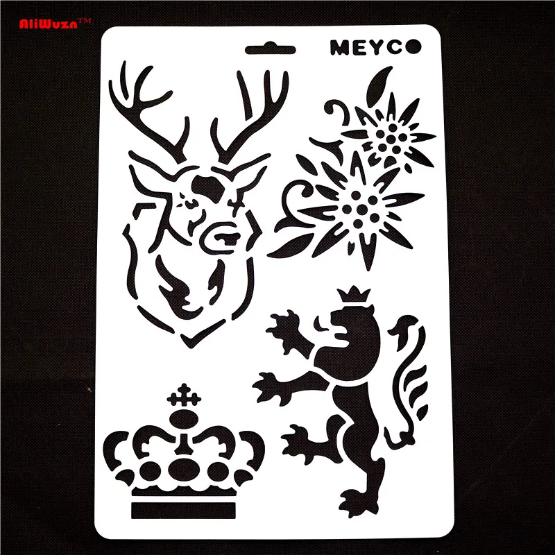 1pcs / Lot 30.5 * 21cm Crown Shaped Stencil Template For Children Learning Painting Template Plastic Cardboard Material Hollow
1pcs / Lot 30.5 * 21cm Crown Shaped Stencil Template For Children Learning Painting Template Plastic Cardboard Material Hollow