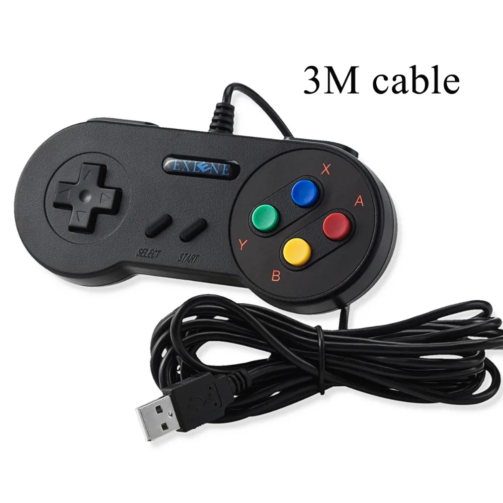 Exlene 3M wired Snes USB Controller Super Classic SNES Gamepad Joystick for PC Windows Ubuntu Raspberry Pi 3 Retropie Sega
Exlene 3M wired Snes USB Controller Super Classic SNES Gamepad Joystick for PC Windows Ubuntu Raspberry Pi 3 Retropie Sega