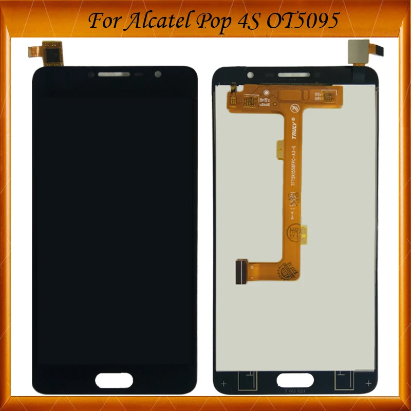 High Quality For Alcatel One Touch Pop 4S 5095 OT5095 5095B 5095I 5095K LCD Screen Display + Touch Screen Digitizer Assembly
High Quality For Alcatel One Touch Pop 4S 5095 OT5095 5095B 5095I 5095K LCD Screen Display + Touch Screen Digitizer Assembly