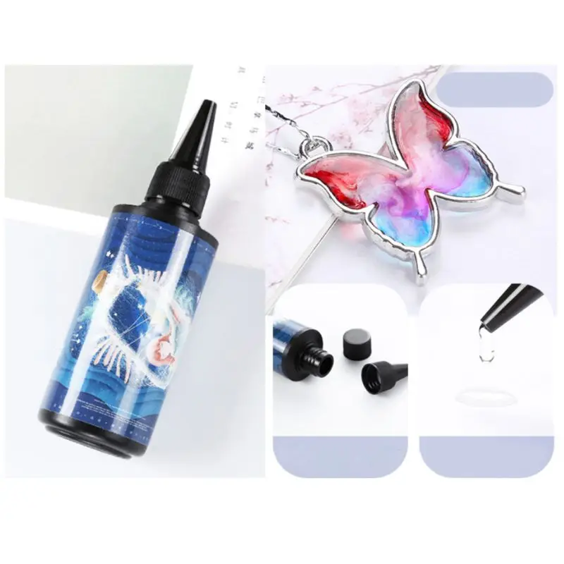 UV Glue Curing Transparent Crystal Epoxy Resin DIY Crafts Handmade Pendant Jewelry Making Material
UV Glue Curing Transparent Crystal Epoxy Resin DIY Crafts Handmade Pendant Jewelry Making Material