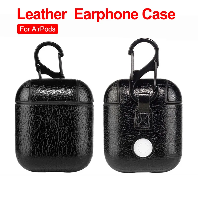 Leather Bluetooth Wireless Earphone Case For Apple AirPods Protective Cover Accessories for Airpods Charging Box
Leather Bluetooth Wireless Earphone Case For Apple AirPods Protective Cover Accessories for Airpods Charging Box