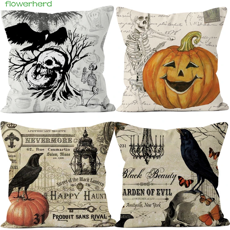 45*45cm Halloween Pumpkin Castle Witch Ghoul Pillow Case Square Pillowcase Creative Color Pillow Covers Case Home Party Decor
45*45cm Halloween Pumpkin Castle Witch Ghoul Pillow Case Square Pillowcase Creative Color Pillow Covers Case Home Party Decor