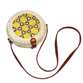 Circle Handwoven Bali Round Retro Rattan Straw Beach Bag Crossbody women satchel shopping purse messenger crossbody#25
Circle Handwoven Bali Round Retro Rattan Straw Beach Bag Crossbody women satchel shopping purse messenger crossbody#25