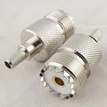 50 Pieces SO239 UHF Female Jack Solder Crimp RF Connector for RG58 RG142 RG400 LMR/KSR195 Coaxial Cable
50 Pieces SO239 UHF Female Jack Solder Crimp RF Connector for RG58 RG142 RG400 LMR/KSR195 Coaxial Cable