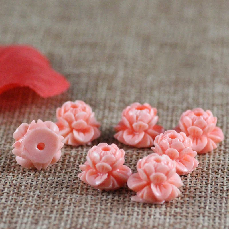WEIYU 10*14mm 5pcs Carved Lotus Beads Pink Coral Shell Spacer Buddha Beads For Bracelet Necklace Jewelry Making DIY Accessories
WEIYU 10*14mm 5pcs Carved Lotus Beads Pink Coral Shell Spacer Buddha Beads For Bracelet Necklace Jewelry Making DIY Accessories