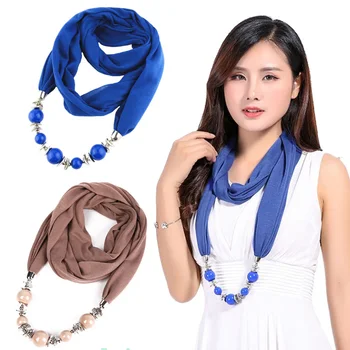 New product Fashion Shawls Women Scarves Decorative Tassel Gorgeous Beads Muslim Necklace Pearl
New product Fashion Shawls Women Scarves Decorative Tassel Gorgeous Beads Muslim Necklace Pearl