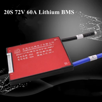 Brand 20s 72v 60A 20s Bms Scooters E-bike Battery Protection Board Battery Li-ion Bms Motorcycle Pcb Polymer Can Customize
Brand 20s 72v 60A 20s Bms Scooters E-bike Battery Protection Board Battery Li-ion Bms Motorcycle Pcb Polymer Can Customize