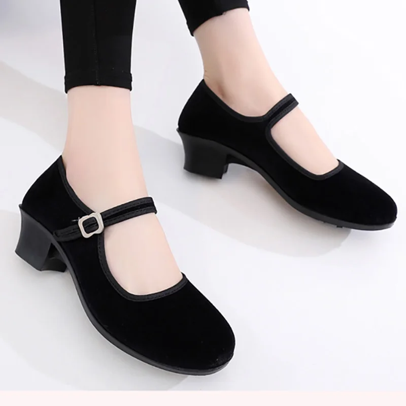 USHINE EU34-41 Black Flannel Outdoor Resistant Folk Ballet Yoga Teacher Ballroom Latin Ballet Dance Sneakers Women Girls
USHINE EU34-41 Black Flannel Outdoor Resistant Folk Ballet Yoga Teacher Ballroom Latin Ballet Dance Sneakers Women Girls