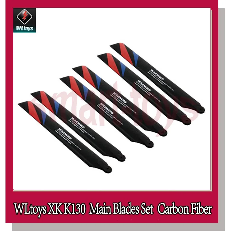 Wltoys XK K130 Main Blade K130.0003 Propeller for Wltoys XK K130 RC Helicopter Parts
Wltoys XK K130 Main Blade K130.0003 Propeller for Wltoys XK K130 RC Helicopter Parts