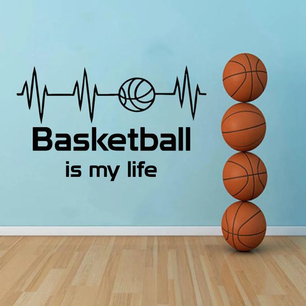 Basketball Sports Wall Sticker Boys Room Sports Wall Sticker ECG Wire waterproof vinyl decal home decor kids rooms bedroom G622
Basketball Sports Wall Sticker Boys Room Sports Wall Sticker ECG Wire waterproof vinyl decal home decor kids rooms bedroom G622