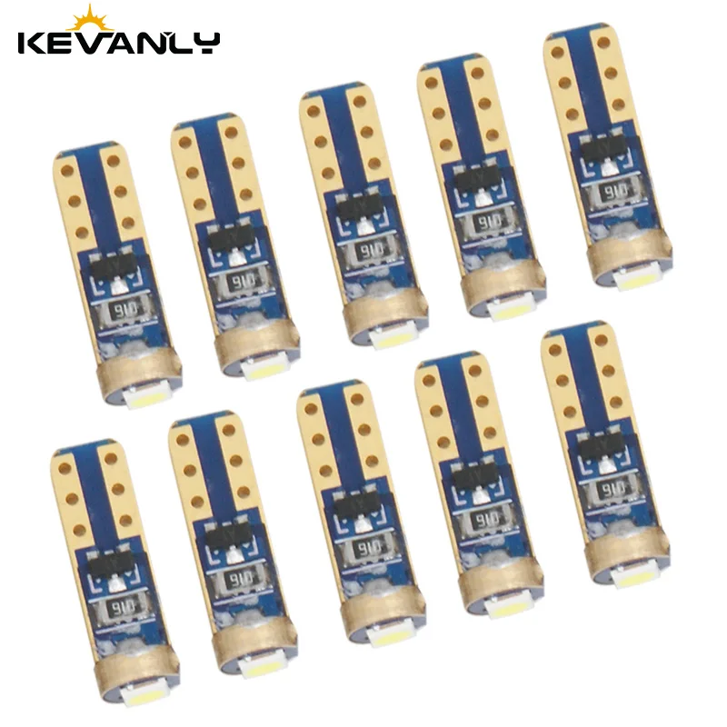 100pcs T5 LED W3W W1.2W Car Interior 1 SMD DC 12V Super bright 3030 LED Car Dashboard warming indicator Auto Instrument Lamp
100pcs T5 LED W3W W1.2W Car Interior 1 SMD DC 12V Super bright 3030 LED Car Dashboard warming indicator Auto Instrument Lamp