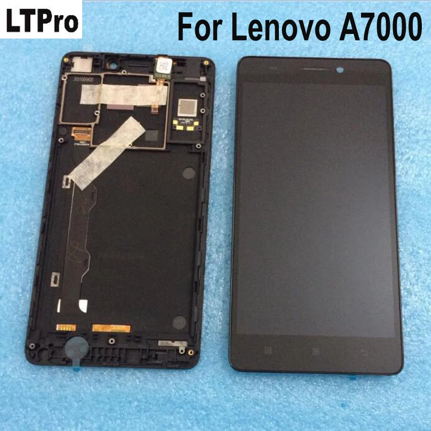 LTPro with frame For Lenovo A7000 LCD Display +Touch Screen Digitizer Assembly phone parts Replacement Black White High Quality
LTPro with frame For Lenovo A7000 LCD Display +Touch Screen Digitizer Assembly phone parts Replacement Black White High Quality