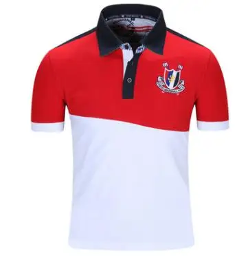 Mens Casual Summer Short Sleeved Polo Shirts Patchwork Europe Size M/2Xl Turn Down Collar Male Tees Clothes Polo Homme J2406
Mens Casual Summer Short Sleeved Polo Shirts Patchwork Europe Size M/2Xl Turn Down Collar Male Tees Clothes Polo Homme J2406