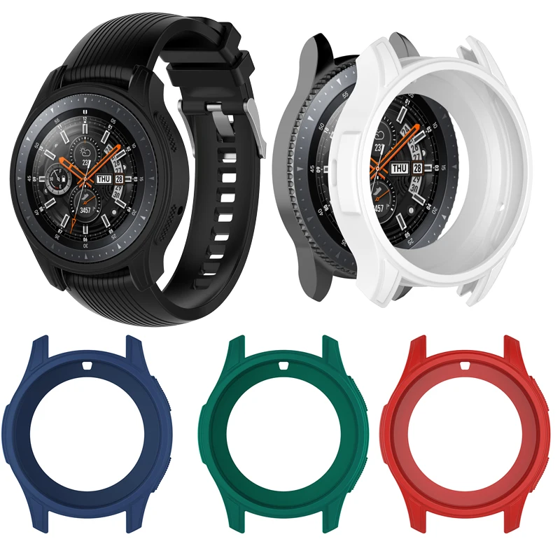 Silicone Soft Protective Case Cover For Samsung Galaxy Watch 46mm Cover Case Protector Frame Shell for Samsung Gear S3 Frontier
Silicone Soft Protective Case Cover For Samsung Galaxy Watch 46mm Cover Case Protector Frame Shell for Samsung Gear S3 Frontier
