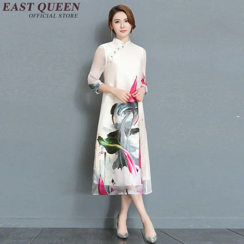 New Arrival modern Chinese dress vintage floral printed silky cheongsam natural style oriental style dresses AA2165 Q
New Arrival modern Chinese dress vintage floral printed silky cheongsam natural style oriental style dresses AA2165 Q