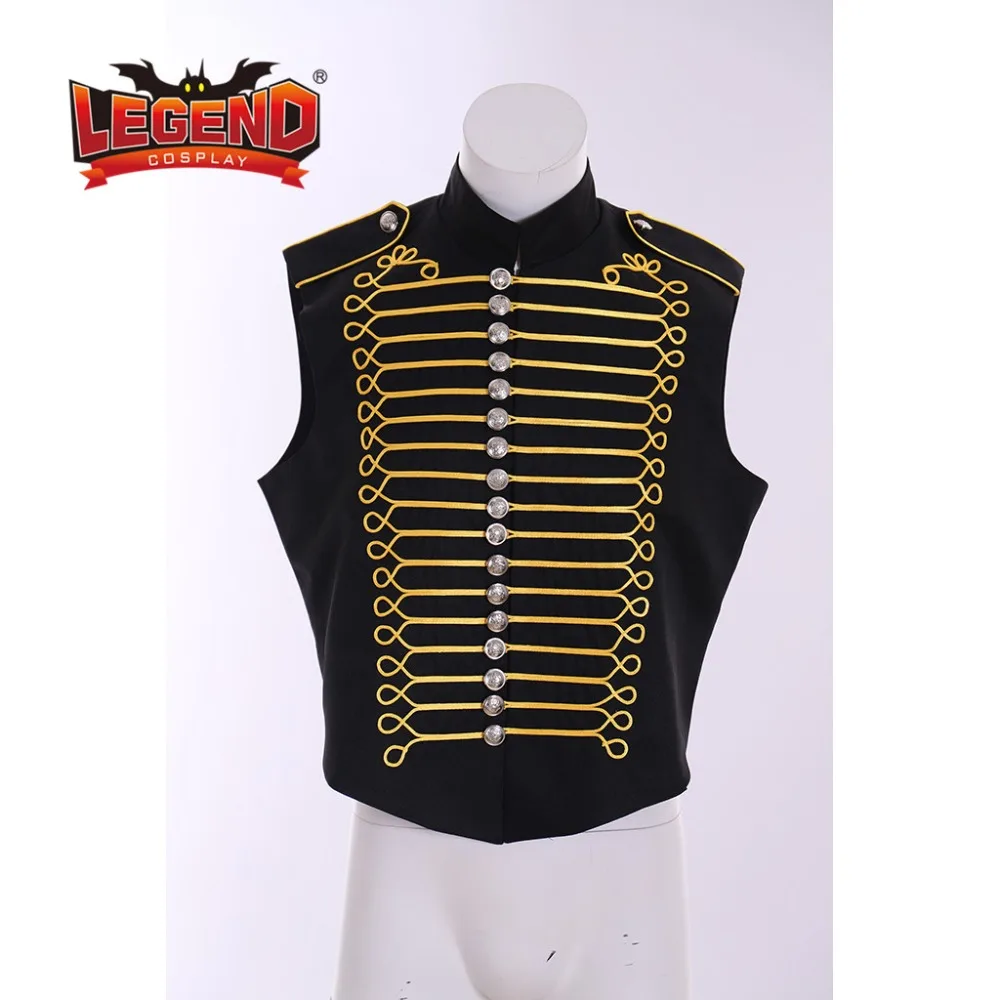 Men's Punk Military Sleeveless Parade Jacket prince jacket vest sleeveless jacket custom made
Men's Punk Military Sleeveless Parade Jacket prince jacket vest sleeveless jacket custom made