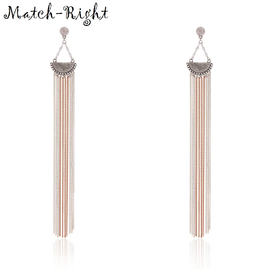 Match-Right Women Ethnic Vintage Statement Long Metal Tassel Drop Exaggeration Earrings for Women Jewelry Gifts YC030
Match-Right Women Ethnic Vintage Statement Long Metal Tassel Drop Exaggeration Earrings for Women Jewelry Gifts YC030