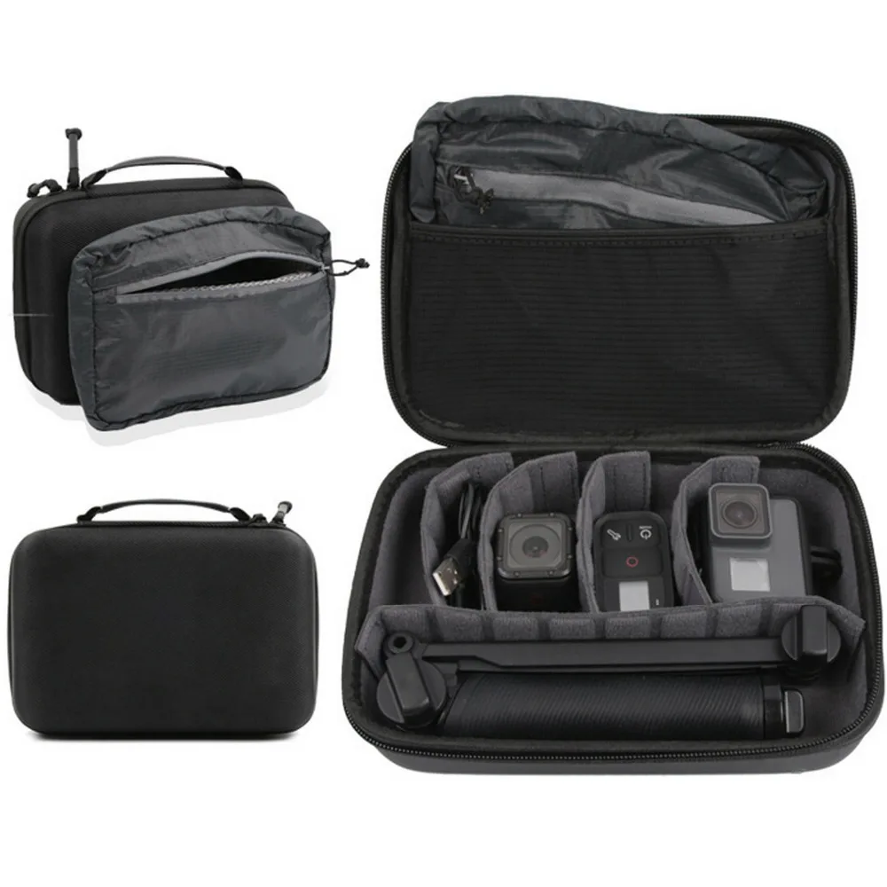 Gosear Portable Waterproof EVA Hard Shell Protector Carry Case Cover Storage Bag with Pouch Dividers for GOPRO Sports Camera
Gosear Portable Waterproof EVA Hard Shell Protector Carry Case Cover Storage Bag with Pouch Dividers for GOPRO Sports Camera
