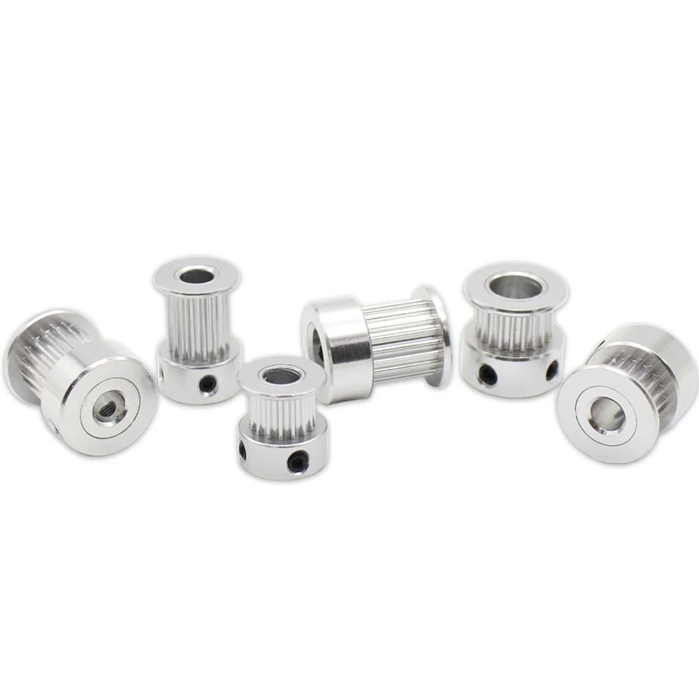 GT2 Timing Pulley 16 Tooth 2GT 20 Teeth Aluminum Bore 5mm 8mm Synchronous Wheels Gear Part For Width 6mm 10mm 3D Printers Parts
GT2 Timing Pulley 16 Tooth 2GT 20 Teeth Aluminum Bore 5mm 8mm Synchronous Wheels Gear Part For Width 6mm 10mm 3D Printers Parts
