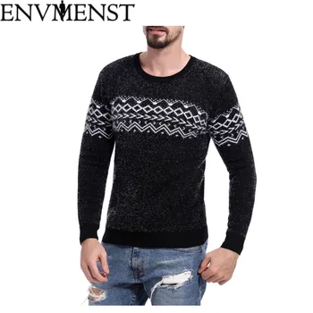 Envmenst Autumn Winter Men Patchwork Knitted Sweater O-neck Long Sleeve Striped Pullovers Male 2018 New Sweaters
Envmenst Autumn Winter Men Patchwork Knitted Sweater O-neck Long Sleeve Striped Pullovers Male 2018 New Sweaters