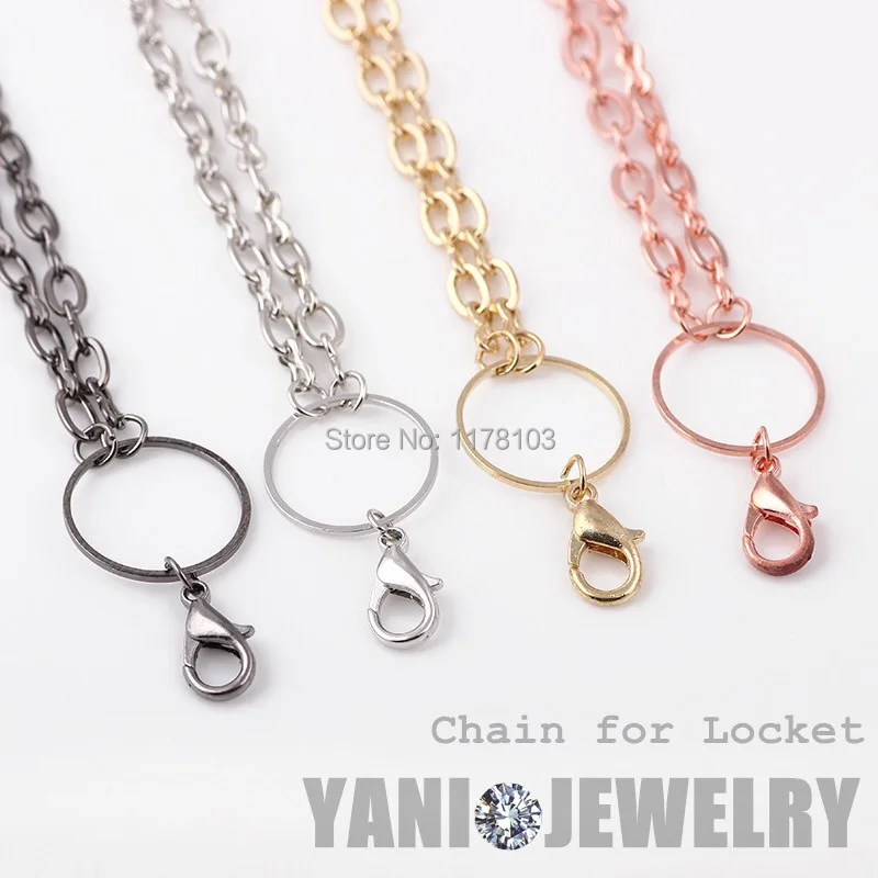 10pcs/lot Wholesle Mix Colors Rolo Floating Link Chains with Lobster Clasps Floating Locket Chain Necklace
10pcs/lot Wholesle Mix Colors Rolo Floating Link Chains with Lobster Clasps Floating Locket Chain Necklace