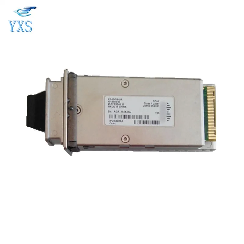 Gigabit Single Mode 1310nm X2 Optical Modules 10KM Compatible with Switches X2-10GB-LR
Gigabit Single Mode 1310nm X2 Optical Modules 10KM Compatible with Switches X2-10GB-LR