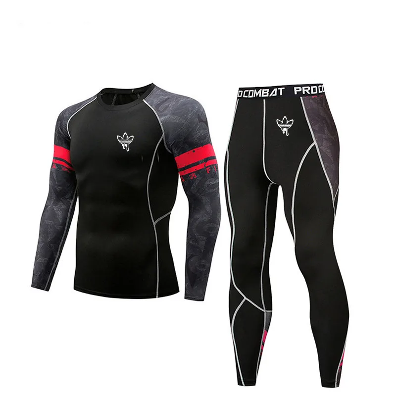 Men's T-shirt Tops Gym Workouts Sportswear Quick-drying Compression Set Men's Running Set Fitness Skinny Sports Set Men's Outdoo
Men's T-shirt Tops Gym Workouts Sportswear Quick-drying Compression Set Men's Running Set Fitness Skinny Sports Set Men's Outdoo