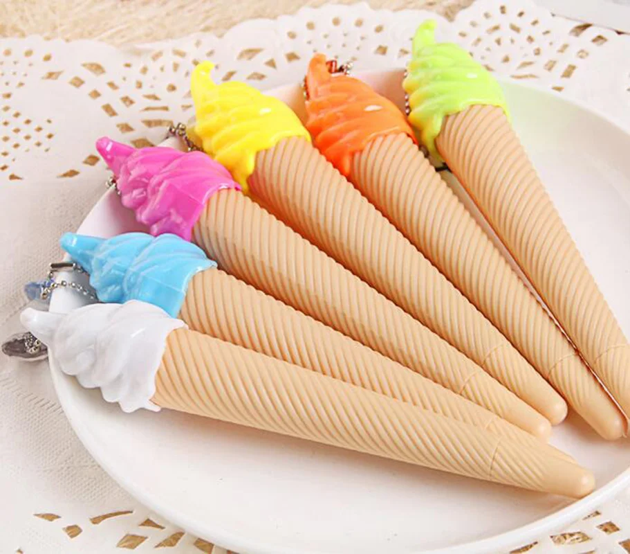 6pcs / lot Novelty Ice Cream Gel Pen with Artificial Crystal Pendant , Colorful Ice Cream Pen , 0.38mm Black Ink
6pcs / lot Novelty Ice Cream Gel Pen with Artificial Crystal Pendant , Colorful Ice Cream Pen , 0.38mm Black Ink