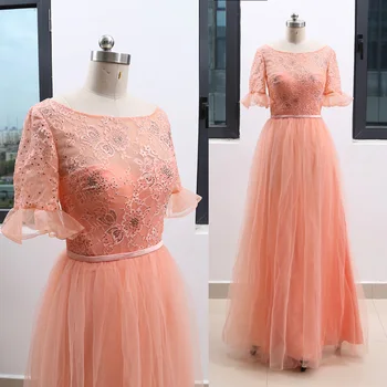 MACloth Blush A-Line O Neck Floor-Length Long Embroidery Tulle Prom Dresses Dress S 264166 Clearance
MACloth Blush A-Line O Neck Floor-Length Long Embroidery Tulle Prom Dresses Dress S 264166 Clearance