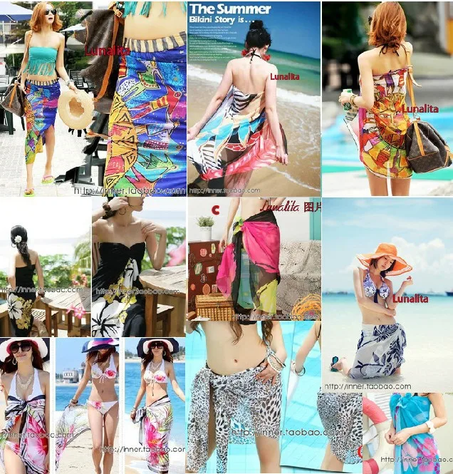20pcs women's Chiffon Swim Wear/Bikini smock mantle large veil beach towels swimsuit sarong wearing yarn wrapped new veil
20pcs women's Chiffon Swim Wear/Bikini smock mantle large veil beach towels swimsuit sarong wearing yarn wrapped new veil