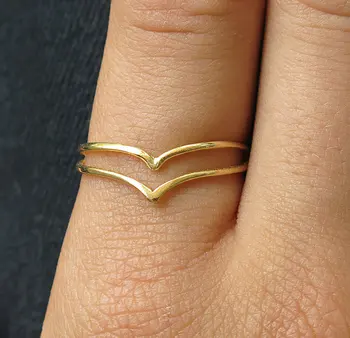 30PCS- Double Chevron V Rings Thin Band V Ring Curved Wave Ring Simple Geometric Wired Rings for Women
30PCS- Double Chevron V Rings Thin Band V Ring Curved Wave Ring Simple Geometric Wired Rings for Women