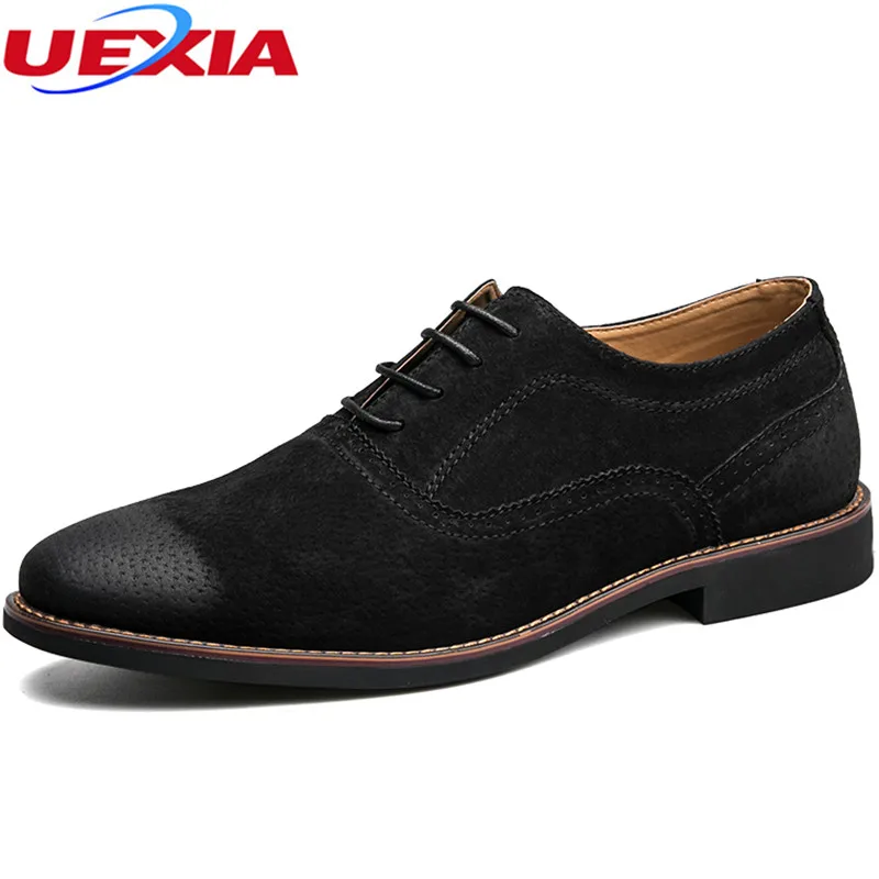 UEXIA Designer Black Brown Brogue Shoes Leather Lace Up Men Formal Dress Oxfords Party Office Wedding Casual Vintage Pointed Toe
UEXIA Designer Black Brown Brogue Shoes Leather Lace Up Men Formal Dress Oxfords Party Office Wedding Casual Vintage Pointed Toe