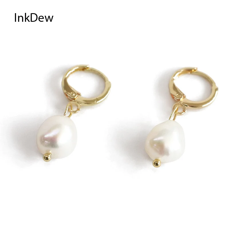 GWACC Exquisite Simulated Pearl Earring For Women Freshwater Pearl Earrings For Wedding Jewelry Irregular Pearl Drop Earrings
GWACC Exquisite Simulated Pearl Earring For Women Freshwater Pearl Earrings For Wedding Jewelry Irregular Pearl Drop Earrings