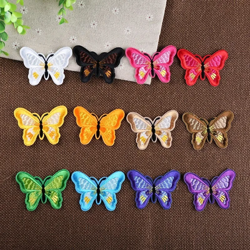 1Pcs Butterfly Embroidery Patch Heat Transfers Iron On Sew On Patches for DIY T-shirt Clothes Stickers Decorative Applique 47239
1Pcs Butterfly Embroidery Patch Heat Transfers Iron On Sew On Patches for DIY T-shirt Clothes Stickers Decorative Applique 47239