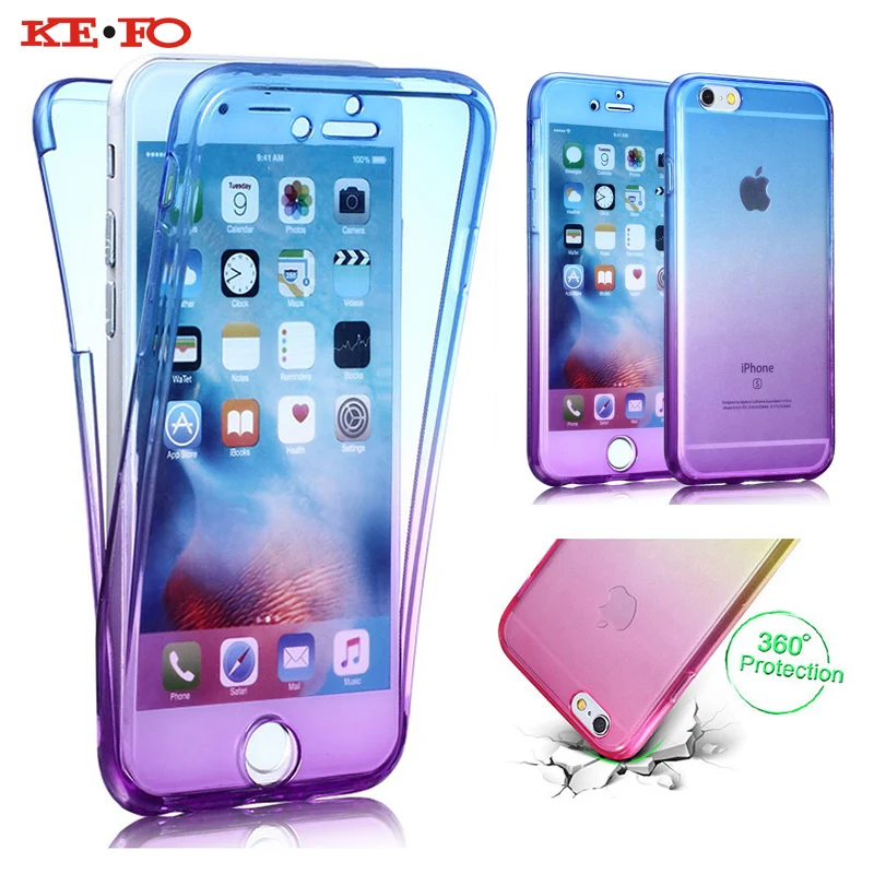 Gradient Silicone Case For Samsung Galaxy S6 S7 Edge S8 S9 Plus A3 A5 A7 2017 A8 Plus 2018 J3 J5 J7 2017 Note 8 360 Full Cover
Gradient Silicone Case For Samsung Galaxy S6 S7 Edge S8 S9 Plus A3 A5 A7 2017 A8 Plus 2018 J3 J5 J7 2017 Note 8 360 Full Cover