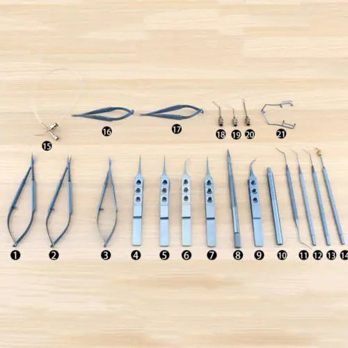 Titanium-Cataract-Set-Eye-Ophthalmic-Microscopic-Surgical-Instruments-21pcs
Titanium-Cataract-Set-Eye-Ophthalmic-Microscopic-Surgical-Instruments-21pcs