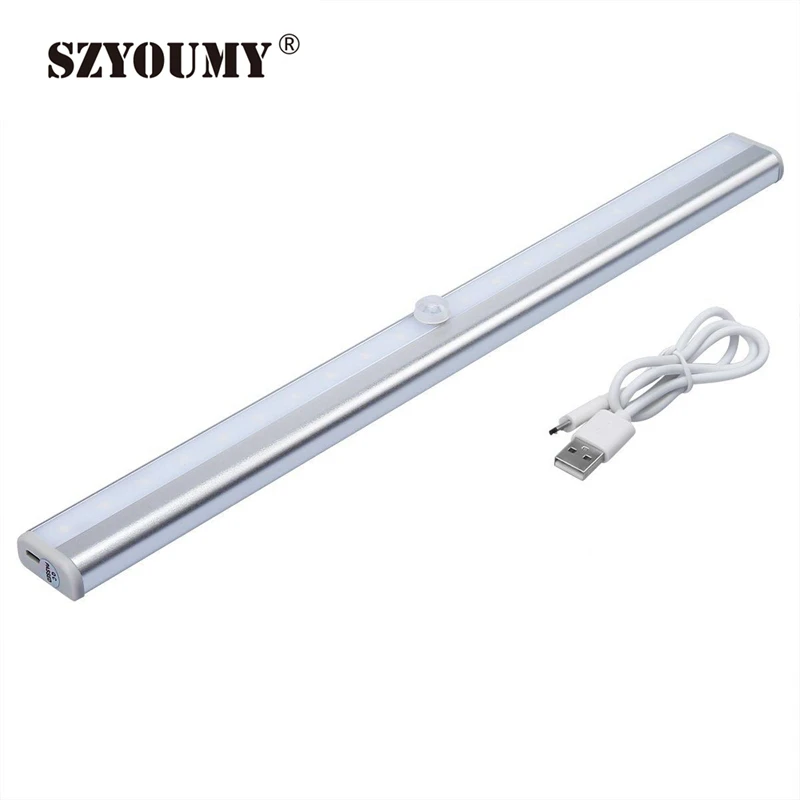 SZYOUMY Rechargeable 20 LED USB Cabinet Light PIR Auto Motion Sensor Lamp Induction Lamp Night Lights for Cabinet Hotel Closet
SZYOUMY Rechargeable 20 LED USB Cabinet Light PIR Auto Motion Sensor Lamp Induction Lamp Night Lights for Cabinet Hotel Closet