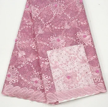 African Lace Fabric 2019 Embroidered Nigerian Laces Fabric Bridal High Quality French Tulle Lace Fabric For Women Dress
African Lace Fabric 2019 Embroidered Nigerian Laces Fabric Bridal High Quality French Tulle Lace Fabric For Women Dress