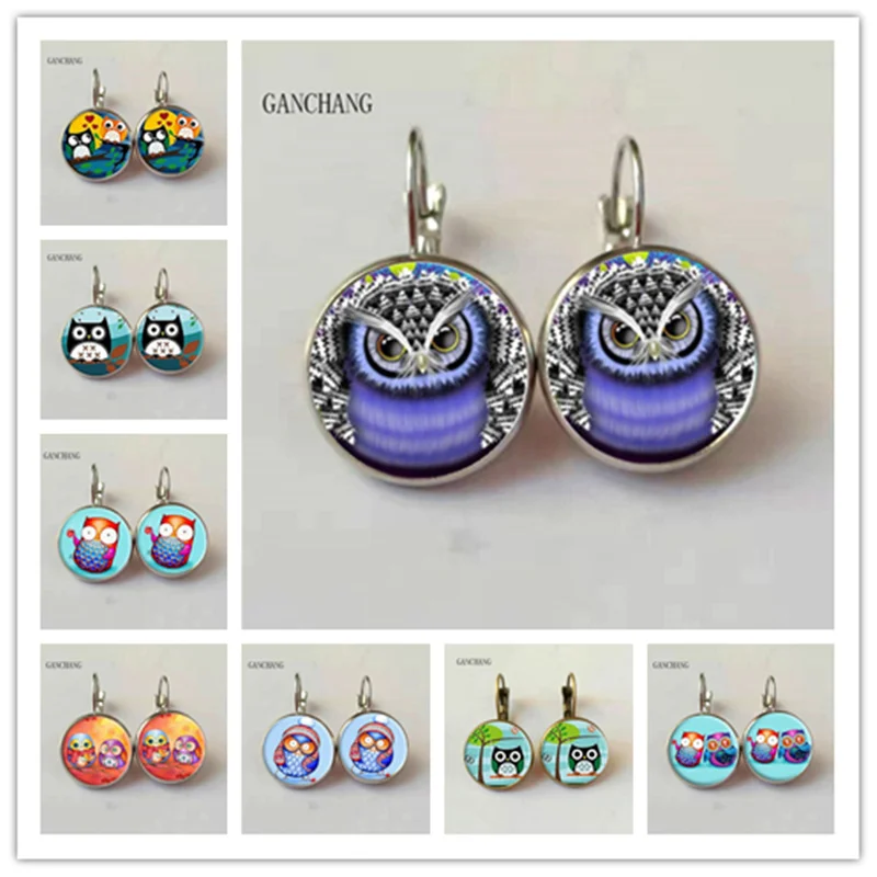 New 2019Owl Stud Earring For Women Glass Cabachon Bezel Brincos Perola Art Pictures Dome Round Silver Earrings Jewelry
New 2019Owl Stud Earring For Women Glass Cabachon Bezel Brincos Perola Art Pictures Dome Round Silver Earrings Jewelry