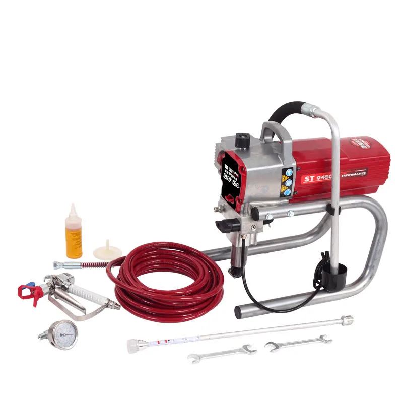 220V 50Hz High Pressure Electric Embolization Airless Paint Sprayer 1800W Spraying Machine Airless Spray Gun Wall/ Paint sprayer
220V 50Hz High Pressure Electric Embolization Airless Paint Sprayer 1800W Spraying Machine Airless Spray Gun Wall/ Paint sprayer