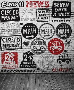 LIFE MAGIC BOX Photo Studio Backgrounds Backdrops 300Cm 200Cm White Brick Wall With Graffiti Photo Background Cm-5666
LIFE MAGIC BOX Photo Studio Backgrounds Backdrops 300Cm 200Cm White Brick Wall With Graffiti Photo Background Cm-5666