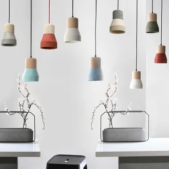 DOXA Style Loft Vintage Lamp Cement LED Pendant lights Retro Industrial Lighting Wood Hang Light Fixture Restaurant Bar Lamparas
DOXA Style Loft Vintage Lamp Cement LED Pendant lights Retro Industrial Lighting Wood Hang Light Fixture Restaurant Bar Lamparas