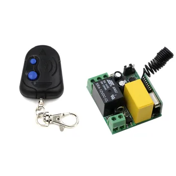 New AC 220 V 1CH Wireless Remote Control Switch System 10A Relay Receiver + Mini Size Blue Button Transmitter
New AC 220 V 1CH Wireless Remote Control Switch System 10A Relay Receiver + Mini Size Blue Button Transmitter
