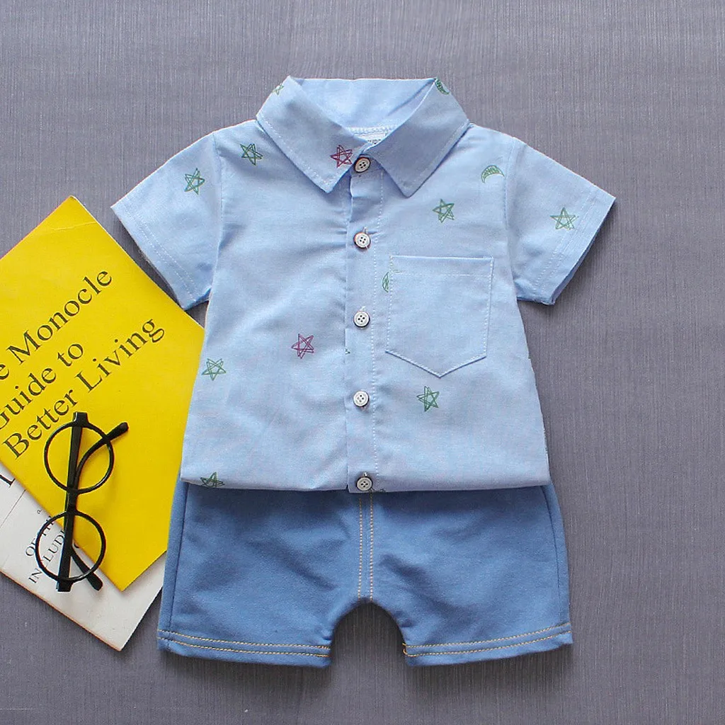 Toddler Baby Boys Gentleman T-shirt Tops Denim Pants Shorts Outfits Clothes Set Casual Sport Suits Toddler Sets Baby Boys cloth
Toddler Baby Boys Gentleman T-shirt Tops Denim Pants Shorts Outfits Clothes Set Casual Sport Suits Toddler Sets Baby Boys cloth
