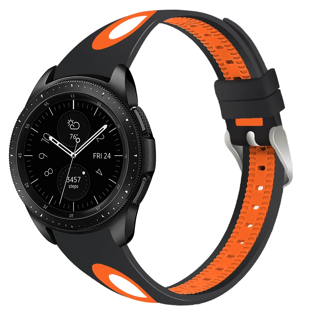 SANYU 7 Colors 22mm Silicone WatchBand Smart Watch Strap For Samsung Galaxy Watch Band Replacement Bracelet Strap
SANYU 7 Colors 22mm Silicone WatchBand Smart Watch Strap For Samsung Galaxy Watch Band Replacement Bracelet Strap